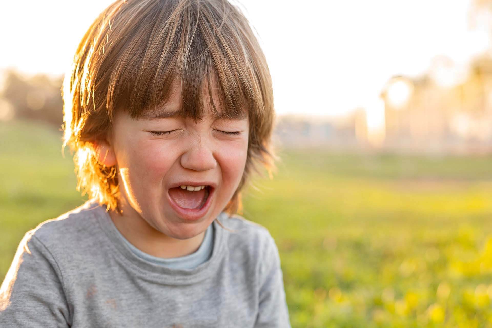 Enfant qui pleure